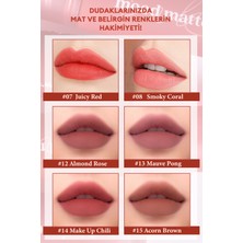 Mat Bitişli, Dolgun ve Pürüzsüz Görünüm Sunan Tint PERIPERA Ink Mood Matte Tint (13 Mauve Pong)