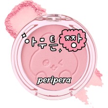 Peripera Pastel Tonlarda Sebum Dengeleyici Toz Allık Peripera Pure Blushed Sunshine Cheek (15 Prize Pink)