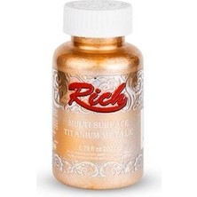 Rich Multı Tıtanıum Metalik 200 Cc Şampanya