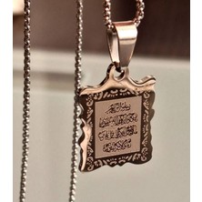 Vikings Paslanmaz Çelik Nazar Duası Kolye