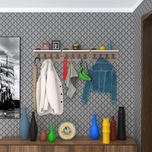 Kenzlife elbise askılığı karayemiş3 crd 26*114*12 vestiyer portmanto askı askılık 12 adet askı