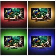 Cata CT-4566 Rgb Tv Televziyon Arkası LED Şerit Set 3 Metre Aydınlatma Işık Kumandalı USB Girişli