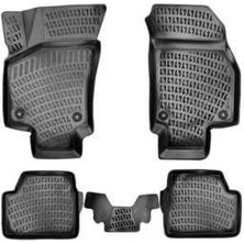 Rizline Opel Astra H 3D Paspas Seti Havuzlu Siyah Termokauçuk 4 Parça 2004-2015 Arası