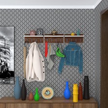 Kenzlife elbise askılığı karayemiş3 cvz 26*114*12 vestiyer portmanto askı askılık 12 adet askı