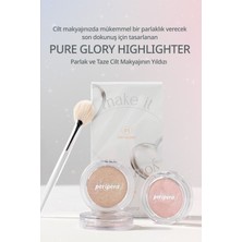 Cilde Doğal Işıltılı Görünüm Sunan Highlighter PERIPERA Pure Glory Highlighter (1 Day Glory)