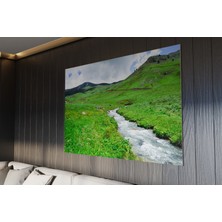 Tablo - Duvar Tablosu - Dere Manzaralı - Ev Dekorasyon - 60 x 40  cm