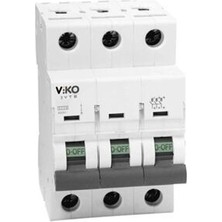 Ototatik Sigorta 3ka B Tipi 3X32A (3VTB-3B32-SN2)