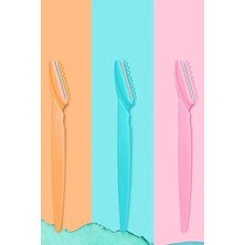 Techno Station Kadın Kaş Ustra 3'lü Şirin Seyahat Tipi Yüz Jileti Hassas Cilt Dostu