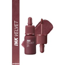 Peripera Yüksek Pigmentli, Kadife Görünümlü, Gün Boyu Kalıcı Tint Peripera Ink Velvet (31 Wine Nude)