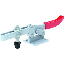 Good Hand GH-203-FL Yatay Geçiş Kelepçesi | 227 kg Kapasiteli Düz Tabanlı Oluklu Kol - Orta Ölçekli