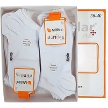 Modal Plus Patik Çorap Dikişsiz / Soft Yıkama / Kokulu 6 Çift Kadın