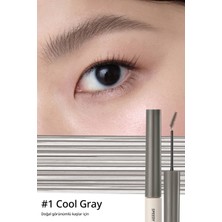 Özel Fırça Tasarımlı, Yoğun Pigmentli Kaş Maskarası PERIPERA Speedy Skinny Browcara 01 Cool Gray