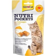 Gimcat Nutripockets Peynirli ve Taurinli Kedi Ödül