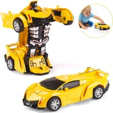 Brother Toys Transformers Robot Çek Bırak Kendinden Robota Dönüşebilen 1:32 Bugatti Lamborghini Araba