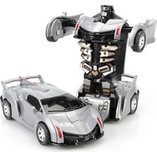 Brother Toys Transformers Robot Çek Bırak Kendinden Robota Dönüşebilen 1:32 Bugatti Lamborghini Araba