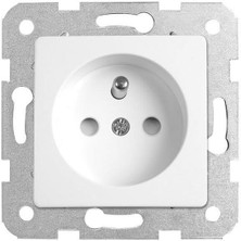 Viko Linnera Beyaz Ups Priz Çerçevesiz Viko