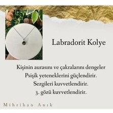 Mihri Labradorit Kolye