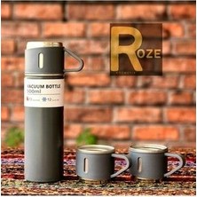 Termos 3 Bardaklı Vacuum Bottle
