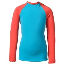 Uzun Kollu Üst - Mavi Turuncu