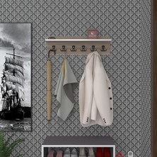 Kenzlife elbise askılığı askılık vettini crd 20*070*12 siyah 6 adet askı portmanto