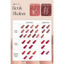 Yüksek Pigmentli, Kadife Görünümlü, Gün Boyu Kalıcı Tint PERIPERA Ink Velvet (7 Girlish Red)