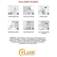 Flash Çizilmez Amerikan Yeşil Aynalı Cam Filmi - 152 cm x 3m