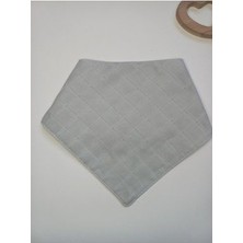 Müslin Bebek Mama Önlük Yaka 2 Çıtçıtlı Iki Katlı