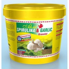 AHM Marin Spirulina Garlic Sarımsaklı Yem 100 gr Özel Paket