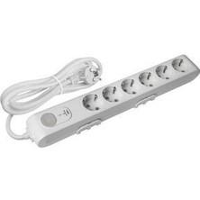 Viko Şok Korumalı 6'lı 1.5m Grup Priz