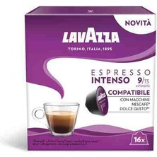 Lavazza Nescafe Dolce Gusto Makinesi Için Lavazza Espresso Intenso 16 Kapsül Kahve