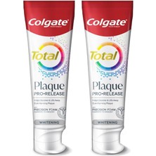 Colgate Total Plaque Pro Release White 75 ml X2