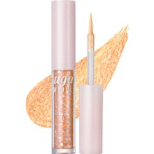 Gün Boyu Kalıcı, Jel Formda Glitter PERIPERA Sugar Twinkle Liquid Glitter (03 Beaming Sunny-Light)