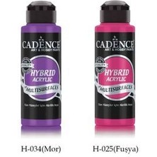 Cadence Multisurface Hibrit Boya 120 ml Set6 ( Mor ve Fuşya)