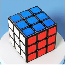 Çocuklarda Zihinsel Beceri Gelişimi Için Canlı Renk Zeka Küpü Rubik Küp 1 Adete 5.5cm Küp