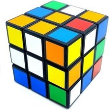 Çocuklarda Zihinsel Beceri Gelişimi Için Canlı Renk Zeka Küpü Rubik Küp 1 Adete 5.5cm Küp