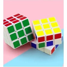 Çocuklarda Zihinsel Beceri Gelişimi Için Canlı Renk Zeka Küpü Rubik Küp 1 Adete 5.5cm Küp