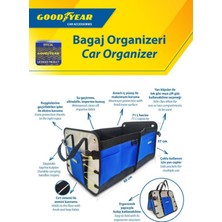 Goodyear Oto Bagaj Organizer 60 x 37 Cm - 71 l