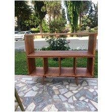 Masif Ahşap Plak ve Pikap Dolabı - RPT23