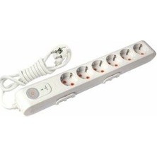 Viko Multi-Let Altılı Şok Akım Korumalı Topraklı Kablolu Ç. K. - 1,5 Metre