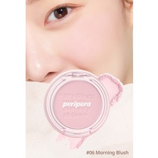 Pastel Tonlarda Sebum Dengeleyici Toz Allık PERIPERA Pure Blushed Sunshine Cheek (06 Morning Blush)