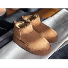 Kavaz Store Kürklü Kadın Yarım Bot