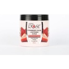Winter Rose Strawberry Facial Lightening Scrub 500 ml Tüm Cilt Tipleri İçin Canlandırıcı E Vitamini İçerir