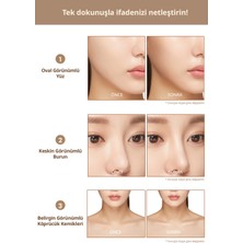 Sıcak ve Soğuk Tonlar ile Doğal Gölgeleme Sunan Kontür PERIPERA Ink V Shading (01 Almond Brown)