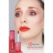 Mat Bitişli, Dolgun ve Pürüzsüz Görünüm Sunan Tint PERIPERA Ink Mood Matte Tint  (07 Juicy Red)