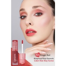 Mat Bitişli, Dolgun ve Pürüzsüz Görünüm Sunan Tint PERIPERA Ink Mood Matte Tint (05 Ginger Red)