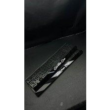 3D Lüx Standartlara Uygun Takmatik Pleksi Plakalık