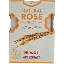 Natural Rose Shop Doğal Pirinç Özlü Katı Sabun Organik