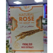 Natural Rose Shop Doğal Pirinç Özlü Katı Sabun Organik