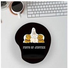 Bilek Destekli Mousepad Regular Show Skips Ergonomik Kaymaz Taban Ev, Ofis, Oyun