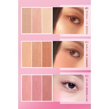 Pembe Işıltılar İçeren 3’lü Allık Paleti PERIPERA All Take Mood Cheek Palette (03 In The Moonlike)